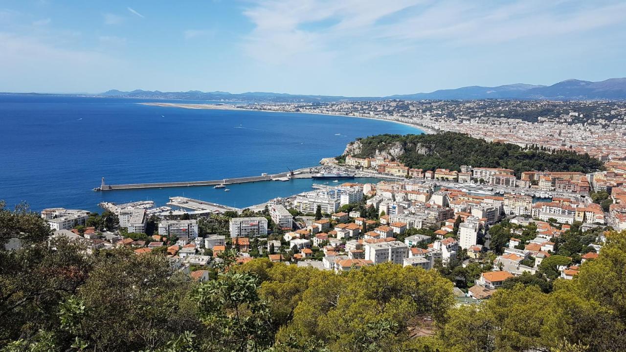 Très beau 3 pièces spacieux lumineux et climatisé Niza Exterior foto
